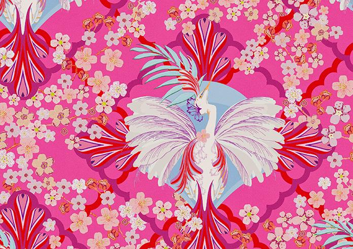 Faded Glamour, Fairground Pink - Twist&Fit Roman Blind - Image 7